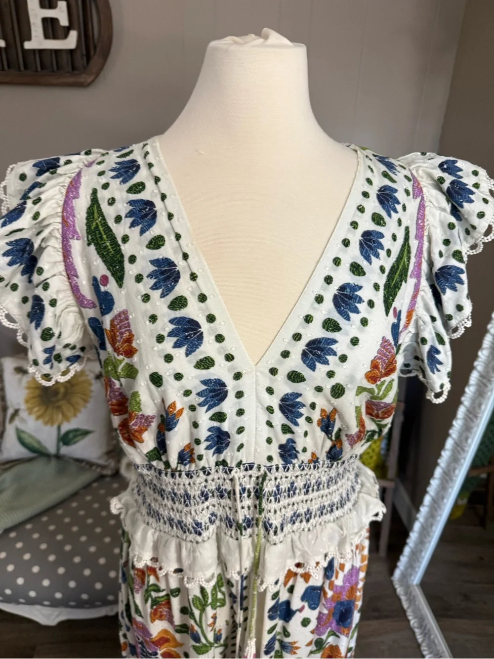 Farm Rio • Summer Garden Maxi Dress - Picture 13 of 16